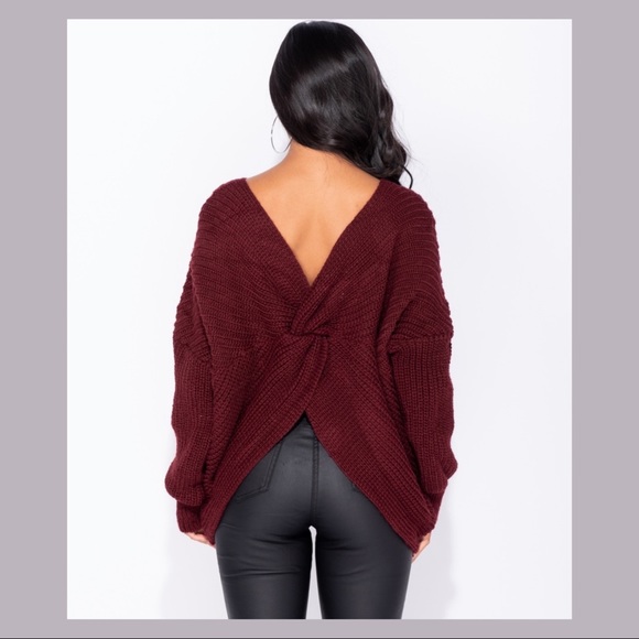 Just In! Tied Up - Knot Dropped Sleeve Sweater - Picture 4 of 8